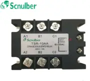 Scnulber three-phase solid state relay TSR-10AA 10A 480V AC control AC