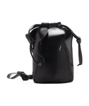 Chloé Drawstring Crossbody Bag One size Black
