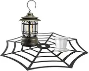 Outdoor Holder Tray for Camping Lantern - Portable Tray Holder Stainless Steel Light Shelf Holder - Lamp Bracket Waterproof Lightweight Lamp Holder for Hiking & BBQ