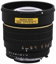 Samyang 85mm F1.4 Aspherical Lens for Canon EOS EF Mount Digital SLR
