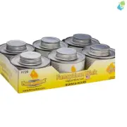 Long Lasting 6-Hour Glycol Fuel for Chafing Dishes - Convenient 6-Pack Solution