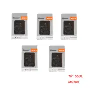 5pcs 16" 3/8 .050 Gauge 55 DL Chain For Stihl MS170 MS180 MS181 MS200
