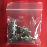 NEW 4 pack SMA female to BNC male coax RF connectors adapters *USA Seller*