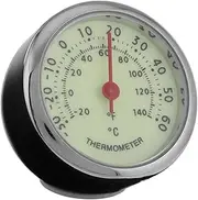 Car Thermometer Temperature Tracking Display Digital Temperature Gauge for Car Truck Automotive Multi-Functional Easy Install