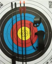Bow&Arrow Set For 5-14 Years Kids Archery Practise W Protectors Safe Arrow Toys
