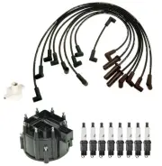 ACDelco Ignition Kit Distributor Rotor Cap Wire Spark Plugs for Camaro Firebird