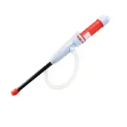 Electric Siphon Liquid Transfer Hand Pump Gasoline Multi-Use Hand Fuel Pump Red