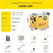 Dustless Saw Table Saw for Woodworking Small Wood Floor Cutting Machine New