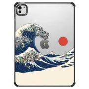 iPad Pro 11-inch (M4) iPad Impact Case The Great Wave of Pugs
