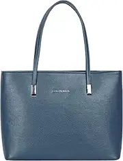[Lino Perros] Women Laptop Shoulder Bag, TEAL, L, TEAL, L, Western