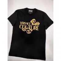 在飛比找蝦皮購物優惠-VERSACE JEANS COUTURE 凡賽斯 金花 短