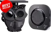 Solar Wireless Driveway Alarm System 1/2 Mile Range Weatherproof Motion Detector