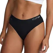 [STEP ONE] Bikini Brief Womens Underwear, 1 Pair for Sensitive Skin, Moisture Wicking, Anti-Chafing Bikini Briefs