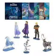Colección Completa Frozen X 6 Personajes con libros es español