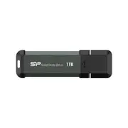 Silicon Power 1TB MS70 USB 3.2 Flash Drive - Gray, R/W up to 1,050/850 MB/s, SP001TBUF3S70V1G