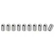 6x8mm Dowel Pins, 10pcs Round Head Flat Chamfered End Dowel Pin