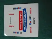 RL M3672 C631 CALIBRA CLIFF ORIGINAL SCALEXTRIC DECAL SHEET