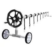 Aqua Buddy Pool Cover Roller 6.55m Adjustable Swimming Pool Solar Blanket Reel