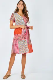 Menita Wrap Dress--LUL-MENW-S19