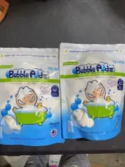 2) TruKid Bubble Podz Bath for Baby & Kids, 24 Count