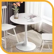 Furb Dining Table Round White 70cm Cafe Reataurent Kitchen Table