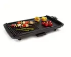 Electric BBQ Grill Plate Barbecue Griddle Hotplate Indoor Outdoor