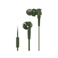 在飛比找PChome24h購物優惠-SONY MDR-XB55AP 入耳式立體聲耳機 綠