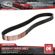 Gates Compr Micro-V Drive Belt for Volkswagen Golf 1K1 1.4L 103KW 1390CC TSi