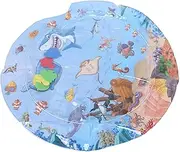 MINAOLULUS Inflatable Cooling Water Sensory Play Mat for Pets and Heavy Duty Design Non Slip Surface for Summer Fun and Playtime Activities