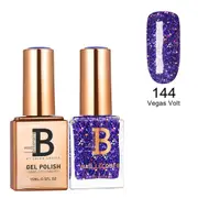 Billionaire Gel Polish UV LED & Nail Lacquer Duo 144 Vegas Volt 15ml