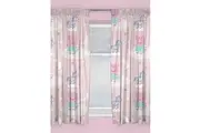 Peppa Pig Stardust Pencil Pleat Curtains (Pack of 2) (Pink) (54in x 66in)
