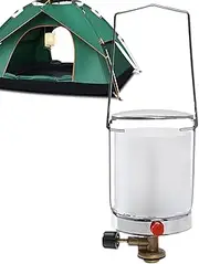 Portable Propane Lantern,Windproof Electronic Ignition Propane Lamp Tent Light - Heat-Resistant, Portable Tent Lighting Lamps for Power Outage, Emergencies, Camping