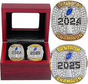 2025 New Fantasy Football Ring, Championship Ring, Championship Trophy, Gift Box, Ring Display Box