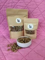 Homemade Small Batch Baked Dog Training Treats - Sampler Size 25-40g - Turkey
