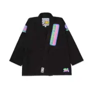 New Shoyoroll Black Retro Gradiant Bjj Gi Batch 149 Uniform Jiu Jitsu With Bag