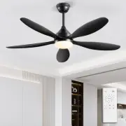 52 inch Outdoor Ceiling Fans with Lights and Remote, 6 Speeds, Silent DC Reve...