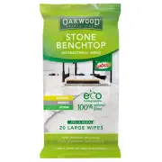 Oakwood Stone Benchtop Wipes 20pk