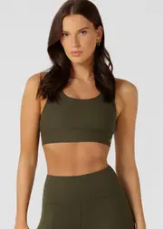 [Lorna Jane] Amy Maximum Support Sports Bra in Green, Size - XS XS Luxury Green