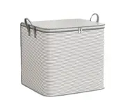 089 2Pcs Cotton Quilt Storage Bag Clothing Sorting Bag Clothing Quilt Storage Box