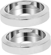 TINEASUR 2pcs Gas Stove Knob Base Durable Plastic Covers for Kitchen Cooktops Easy Installation Smooth Functionality Elegant Finish for Everyday Use