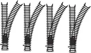TOPPERFUN Safe Fun Train Track Pieces Accessories for Christmas Tree Train Train Toy Sets