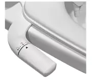 Bidet Toilet Seat - Ultra-Slim Bidet for Toilet with Non-Electric Dual