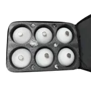 6PCS 3D Scanner Target Spheres with Magnetic Base Tripod Mount Carrying Bag