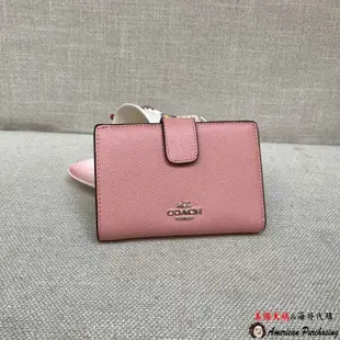 潮牌COACH 寇馳 53436 53562 54023 54010 中款夾扣多卡位中夾 原裝正品 海外代購-雙喜生活