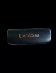 BeBe Sunglasses/ Eyeglasses Hard Clamshell Case Black NEW