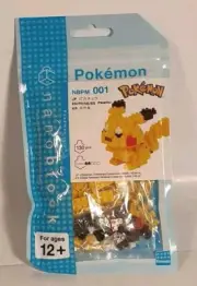 Nanoblock Pikachu Pokemon Nanoblock Kit 130pcs NBPM001