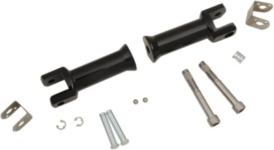 Black Passenger Peg Mount for Harley-Davidson Softail Standard FXST 2020-2023