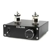 T1 6J1 Audio Bile Preamp MINI HIFI Preamplifier Tube Amplifier for Laptop Smart Phone MP3 Speaker DVD BLACK COLOR