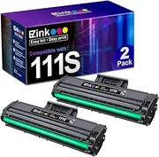 [E-Z Ink] Compatible Toner Cartridge Replacement for Samsung 111S 111L MLT-D111S MLT-D111L to use with Samsung Xpress M2020W M2022W M2024W M2070FW M2070W Printer (Black, 2 Pack)
