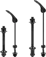 Kiuiom Bicycle Hollow Shaft Quick Release, Bicycle Axle Set, Bicycle Quick Release, Bicycle Quick Release Bicycle Axle Rear Wheel Bicycle Axle Front Wheel Thru Axle Bicycle for Road Bike Mountain Bike